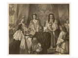 William and Mary are Offered the English Crown at Whitehall: They Accept It