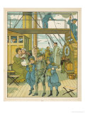 Buy On a Channel Ferry Between England and France at AllPosters.com