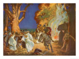 Buy Romans Under Governor Suetonius Paulinus Massacre Druids in Anglesey at AllPosters.com