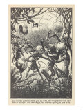 Buy Human Couple Abducted by Aliens, Scene from Don A. Stuarts the Invaders at AllPosters.com