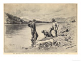 Buy Panning Gold on the Yukon River Klondike Canada at AllPosters.com