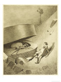 Buy The War of the Worlds, The First Martian Emerges from the Cylinder at AllPosters.com