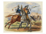 Before the Battle King Robert De Bruce VIII Kills Sir Henry De Bohun in Single Combat
