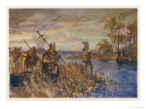 Buy Danish Raiders in the Coastal Marshlands of East Anglia at AllPosters.com