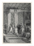 Buy Amedeo VI Ruler of Savoy Institutes the Order of the Collar Known as the Annunziata at AllPosters.com