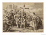 Buy Christianity is Brought to England at AllPosters.com