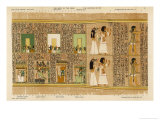Buy Ani and His Wife Pass the Seven Gates and Ten Pylons and Follow Priest in a Panther- Skin at AllPosters.com