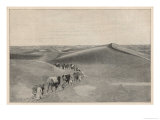 Buy Camel Train in Central Asian Desert at AllPosters.com