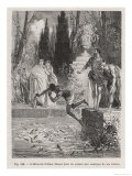 Buy Vadius Pollion (Himself a Former Slave) Feeds His Eels on a Live Slave at AllPosters.com