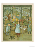 Buy In Les Halles, a Shellfish Stall at AllPosters.com