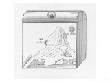 Buy The Enclosed Earth as Perceived by Cosmas with the Planet in the Form of a Tabernacle at AllPosters.com