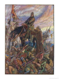 Battle of Hastings William Duke of Normandy Defeats the English Army Led by Harold