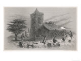 Buy North Berwick Witches: Dr. Fian and Companions Fly Round a Church as They Confess to King James Vi at AllPosters.com