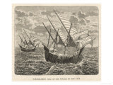 Buy Bartholomew Diaz Portuguese Navigator Sails to the Cape at AllPosters.com