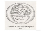 Buy As Known to Pomponius Mela Roman Geographer at AllPosters.com