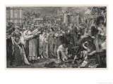 Buy Savonarola Calls on the People of Firenze to Give up Their Luxuries at AllPosters.com
