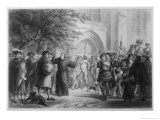 Buy Luther Nails up His 95 Theses at Wittenberg at AllPosters.com