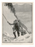 Buy On the Klondike Trail, Gold Prospectors at the Summit of the Notorious Chilkoot Pass at AllPosters.com