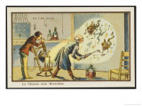 Buy Scientist Studies Microbes at AllPosters.com