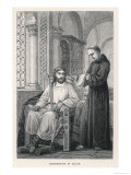 Buy Charlemagne King of the Franks and Holy Roman Emperor: with Alcuin at AllPosters.com