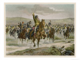 Buy Battle of Jena Murat Leads the French Cavalry to Victory Against the Prussians at AllPosters.com