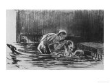 Buy When His Dogs are Trapped in a Flood of the River Neva at AllPosters.com