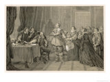 Buy Gustaf Adolf King of Sweden Makes an Alliance with Elector Georg Wilhelm Von Brandenburg at AllPosters.com