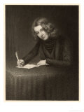 Buy Charles Dickens English Writer Writing in 1842 at AllPosters.com