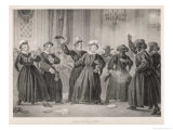 Buy Gustav III is Assassinated at a Masked Ball at the Opera House by Jakob Johan Anckarstrom at AllPosters.com