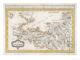 Buy Carte Du Grand Thibet Scale in French Leagues at AllPosters.com