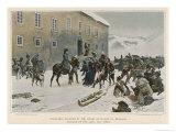 Buy Italian Campaign Napoleon Crosses the Alps, He is Received by the Monks of Mont Saint-Bernard at AllPosters.com