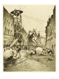 Buy The War of the Worlds, after the Death of the Martian Invaders Londoners Examine Their Machines at AllPosters.com