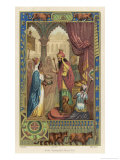 Buy Solomon's Wisdom is Tested by Nicaule Queen of Sheba at AllPosters.com