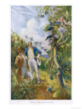 Buy Cook and Banks Admire the Flora and Fauna of Botany Bay Australia at AllPosters.com