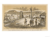 Buy Ballarat Site of the "Eureka Stockade" Shortly after the Fight at AllPosters.com