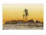 Buy Sunset in a Small Moroccan Village at AllPosters.com