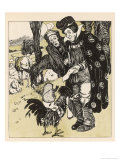 Buy The King Makes a Promise to Hans the Hedgehog at AllPosters.com