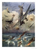 Buy Allied Convoy Bombed at AllPosters.com