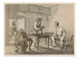 Buy Guest in the Traveller's Bungalow is Brought Bottled Refreshment at AllPosters.com