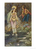King Shantanu Meets Ganga the Goddess and She Becomes His First Queen