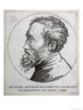Buy Michelangelo Buonarotti Di Lodovico Simoni Italian Sculptor Painter Architect and Poet at AllPosters.com