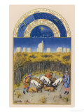 Buy December Near the Chateau De Vincennes Dogs Bring Down a Wild Boar at AllPosters.com