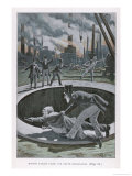 De La Terre a La Lune, Maston Nearly Falls into the Barrel of the Gun
