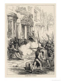 Buy At Newport Monmouthshire Chartist Rioters from Nearby Mines Led by John Frost Fire at AllPosters.com