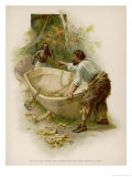 Buy Robinson Crusoe and Friday Build the Boat at AllPosters.com