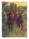 Buy Scottish Reivers Setting out to Raid Cattle Across the Border with England at AllPosters.com