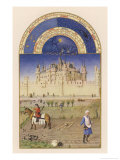 Buy October Peasants Sow Next Year's Crops Within Sight of the Palais Du Louvre Paris at AllPosters.com
