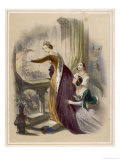 Buy The Burning of the Savoy Palace, Eleanor Countess of March Confronts the Mob at AllPosters.com