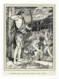 Odysseus Shoots the First Arrow at the Suitors