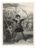 Buy King Henry VIII Demonstrating His Prowess as an Archer at the Field of the Cloth of Gold June 1520 at AllPosters.com